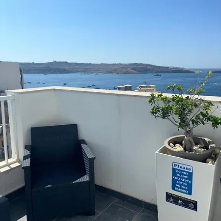 Appartement Duplex Penthouse San Paul Bay San Pawl il-Baħar